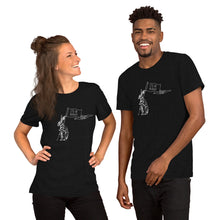 Load image into Gallery viewer, &quot;It&#39;ll Be Alright&quot; Rabbit Unisex t-shirt (BLACK HEATHER)
